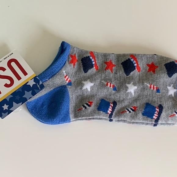 NWT Gertex USA Independence Day Fourth of July Socks - Picture 2 of 6